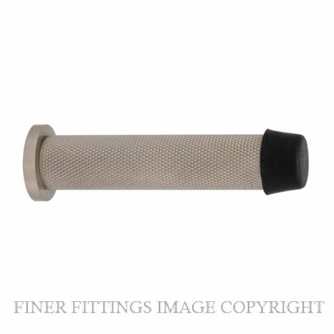 WINDSOR 5291-BN WALL DOOR STOP 85MM DIAMOND KNURL BRUSHED NICKEL