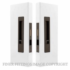 WINDSOR 5720 LUME SLIDING DOOR PRIVACY SET SNIB-SNIB  ANTIQUE BRONZE