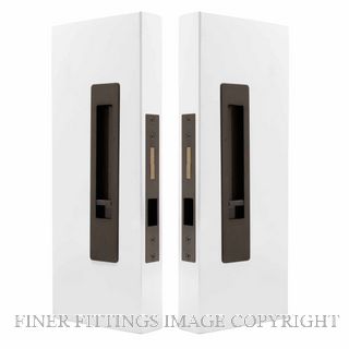 WINDSOR LUME 5720-AB PRIVACY SET - INTEGRATED - SNIB/SNIB - 200MM  ANTIQUE BRONZE