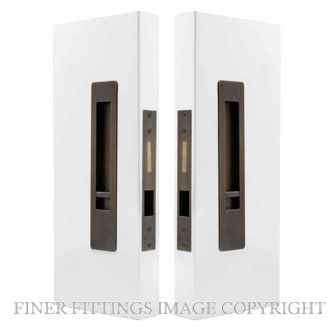 WINDSOR 5720 LUME SLIDING DOOR PRIVACY SET SNIB-SNIB  OIL RUBBED BRONZE