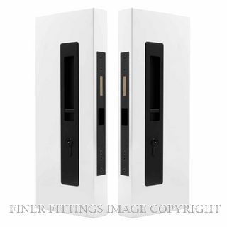 WINDSOR LUME 5730-1-BLK LOCK SET KEY/KEY INT 250MM 35-37MM DOOR MATT BLACK