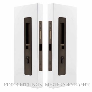 WINDSOR LUME 5730-1-CCB LOCK SET KEY/KEY INT 250MM 35-37MM DOOR COCOA BRONZE