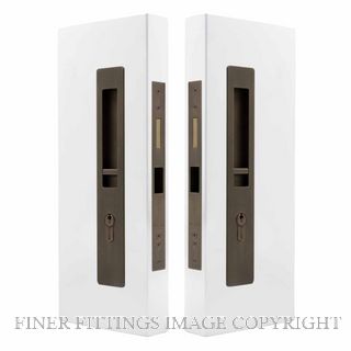 WINDSOR LUME 5730-1-RB LOCK SET KEY/KEY INT 250MM 35-37MM DOOR ROMAN BRASS