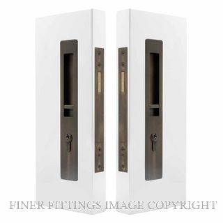 WINDSOR LUME 5730-1-OR LOCK SET KEY/KEY INT 250MM 35-37MM DOOR OIL RUBBED BRONZE