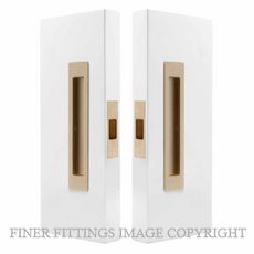 WINDSOR LUME 5690-USB PASSAGE SET - 200MM  UNLACQUERED SATIN BRASS