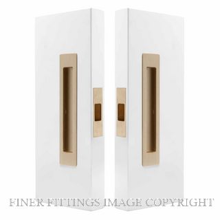 WINDSOR LUME 5690-USB PASSAGE SET - 200MM  UNLACQUERED SATIN BRASS