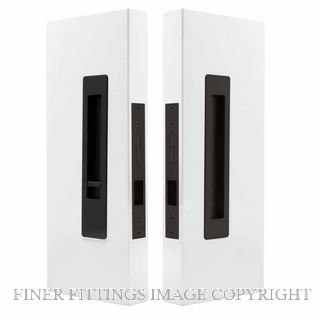 WINDSOR LUME 5710-BLK PRIVACY SET - INTEGRATED - SNIB/BLANK - 200MM  MATT BLACK