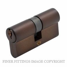 WINDSOR 1121 - 1147 CCB EURO DOUBLE KEYED CYLINDERS COCOA BRONZE
