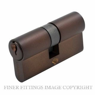 WINDSOR 1121 CCB 60MM 5 PIN EURO DOUBLE CYLINDER KEY/KEY COCOA BRONZE
