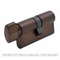 WINDSOR 1122 - 1225 CCB EURO KEY & TURN CYLINDERS COCOA BRONZE