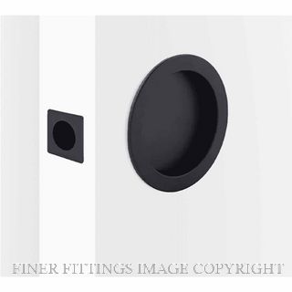 MILES NELSON 601RNDBLK CAVITY SLIDER PASSAGE KIT ROUND BLACK