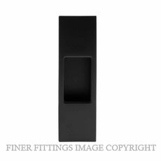 WINDSOR 5411 BLK DOOR EDGE PULL MATT BLACK