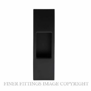 WINDSOR 5411 BLK DOOR EDGE PULL MATT BLACK