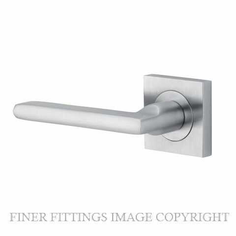 IVER 0275LHF SC BALTIMORE SQUARE ROSE LH FIXED HALF SET BRUSHED CHROME