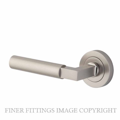 IVER IV0349 BERLIN HALF SET LH FIXED SATIN NICKEL