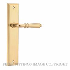 IVER 10236 SARLAT STEPPED PLATE POLISHED BRASS