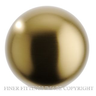 IVER 24080 PUERTO CABINET KNOB 32MM BRUSHED GOLD PVD
