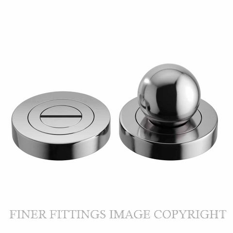 IVER 24144 PUERTO PRIVACY TURN ROUND ROSE CHROME PLATE