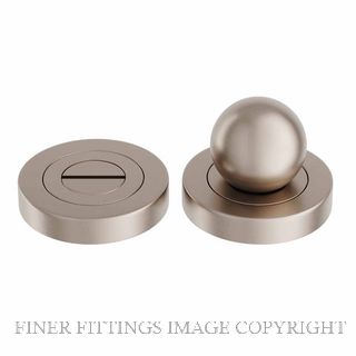 IVER 24145 PUERTO PRIVACY TURN ROUND ROSE SATIN NICKEL