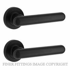IVER 24003 PUERTO ROUND ROSE FURNITURE MATT BLACK