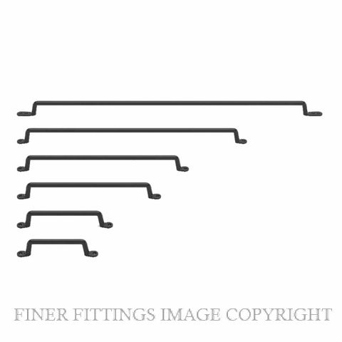 TRADCO 21903 - 21953 MB FARMHOUSE CABINET PULL MATT BLACK