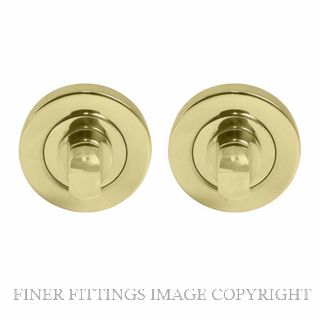 WINDSOR 8118 PB DOUBLE TURN SET POLISHED BRASS-LACQUERED
