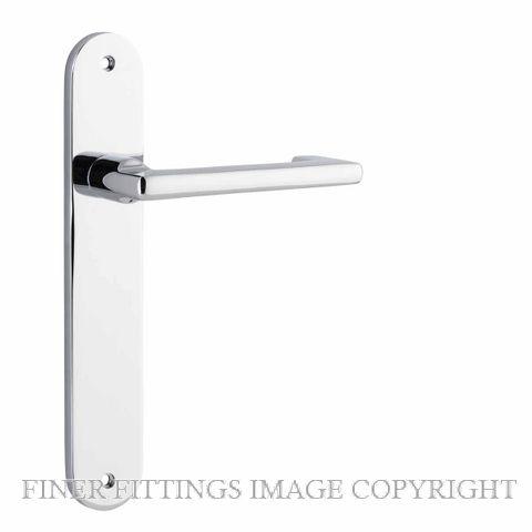 IVER 11852 BALTIMORE RETURN OVAL PLATE CHROME PLATE