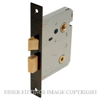 WINDSOR 1110 BLK 57MM BATHROOM LOCK/LATCH (78MM CASE) BLACK