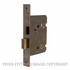 WINDSOR 1110 PCAB 57MM BATHROOM LOCK/LATCH (78MM CASE) POWDERCOAT ANTIQUE BRONZE