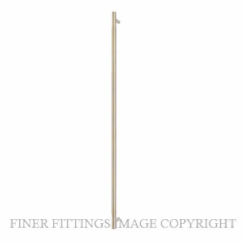 WINDSOR 8355 - 8361 USB PLAIN PULL HANDLES UNLACQUERED SATIN BRASS