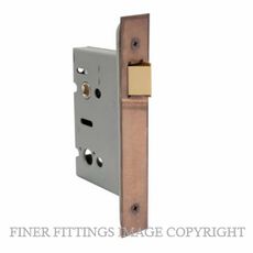 WINDSOR 1124 NB 57MM PASSAGE MORTICE LATCH NATURAL BRONZE