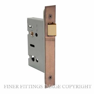 WINDSOR 1124 NB 57MM PASSAGE MORTICE LATCH NATURAL BRONZE