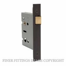 WINDSOR 1124 DRB 57MM PASSAGE MORTICE LATCH DARK ROMAN BRASS