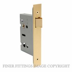 WINDSOR 1124 MSB 57MM PASSAGE MORTICE LATCH MATT SATIN BRASS