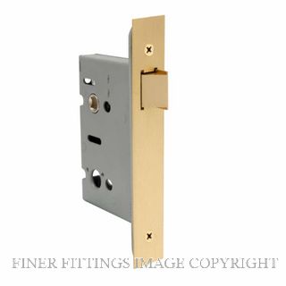 WINDSOR 1124 MSB 57MM PASSAGE MORTICE LATCH MATT SATIN BRASS