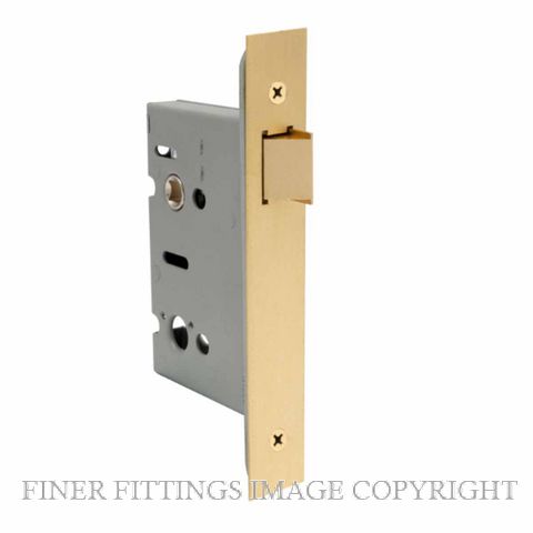 WINDSOR 1124 MSB 57MM PASSAGE MORTICE LATCH MATT SATIN BRASS