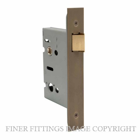 WINDSOR 1124 RB 57MM PASSAGE MORTICE LATCH ROMAN BRASS