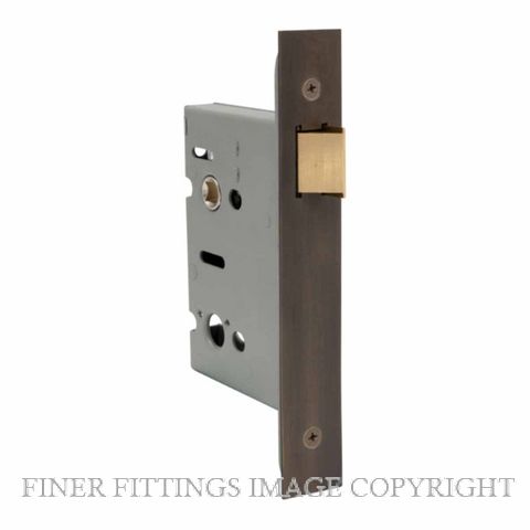 WINDSOR 1124 OR 57MM PASSAGE MORTICE LATCH OIL RUBBED BRONZE