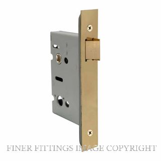 WINDSOR 1124 PB 57MM PASSAGE MORTICE LATCH POLISHED BRASS