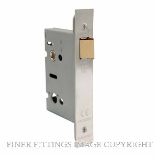 WINDSOR 1124 SS 57MM PASSAGE MORTICE LATCH STAINLESS STEEL