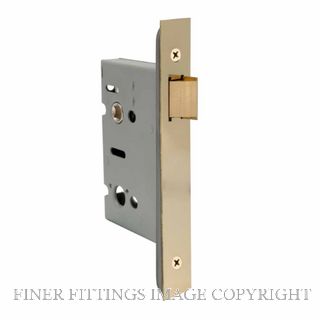 WINDSOR 1124 UB 57MM PASSAGE MORTICE LATCH UNLACQUERED BRASS