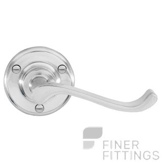 DELF 3014 LEVER ON ROSE FURNITURE CHROME PLATE