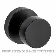 SYLVAN E84 NAPIER KNOB ON ROSE MATT BLACK