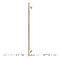 WINDSOR 8354 - 8360 USB LINEAR KNURL PULL HANDLES UNLACQUERED SATIN BRASS