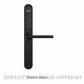E LOK 905B 0 BLK 9B RAISED BUTTON SMART LOCK SMART LEVER SET MATT BLACK