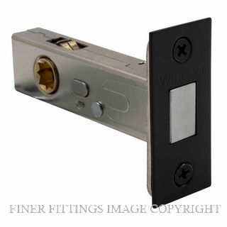 WINDSOR 1445-BLK 60MM MAGNETIC INTERGRATED PRIVACY LATCH MATT BLACK