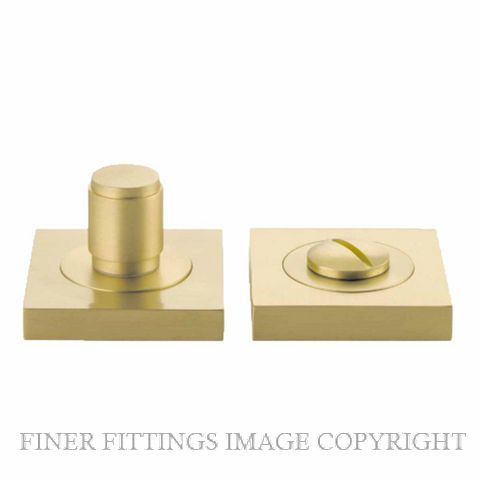 IVER 17198 BERLIN SQUARE PRIVACY TURN POLISHED GOLD