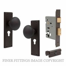 WINDSOR 3002-3015 VICTORIAN KNOB ON PLATE UNLACQUERED VINTAGE BRONZE