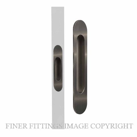 MARDECO GN9008/SET GN M SERIES FLUSH PULL X2 GRAPHITE NICKEL