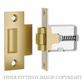 IVER 21850 ROLLER BOLT INC STRIKE BRUSHED GOLD PVD